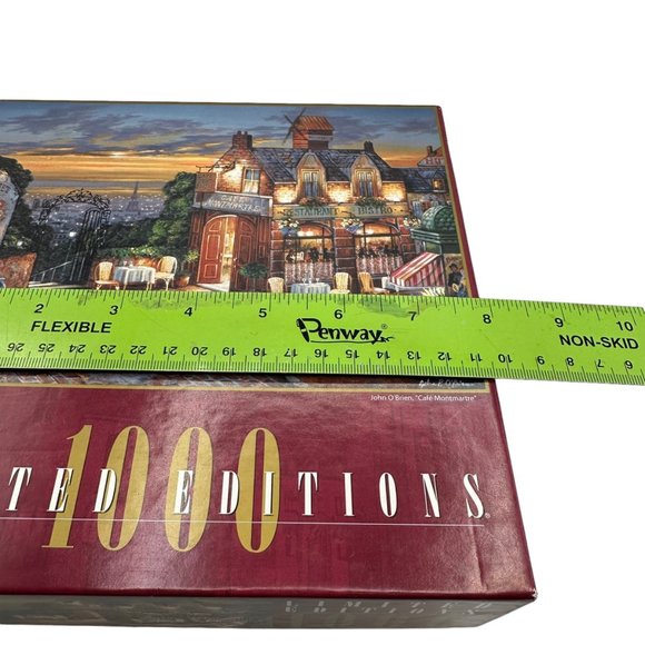 RoseArt Puzzle Cafe Montmartre 1000 Pieces Jigsaw Limited Edition 2004 Vintage - Picture 8 of 10